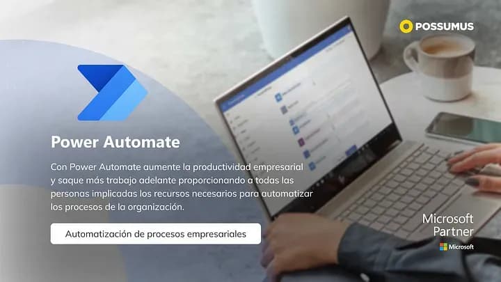 Ocúpese de lo importante y automatice el resto, con Microsoft Power Automate simplifique las tareas.